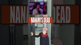 NANAMIS DEAD💔💔 in Jujutsu Kaisen Jujutsu Kaisen jujutsukaisenanime jujutsukaisenreaction [upl. by Atneciv370]