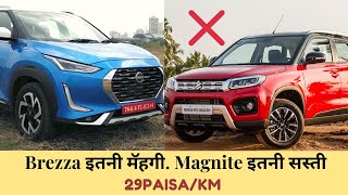 Magnite or Brezza xv Premium vs zxi [upl. by Sochor]