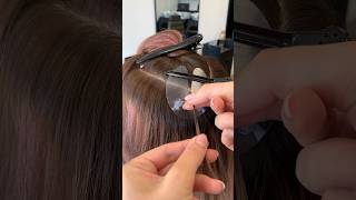 This is why Micro keratin hair extensions are amazing keratinextensions keratinhairextensions [upl. by Ihp]