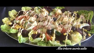 salade façon salade niçoise سلطة راقية [upl. by Emerald]