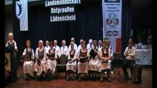 Ons Heimat  Gedicht in ostpreußischer Mundart [upl. by Autum]