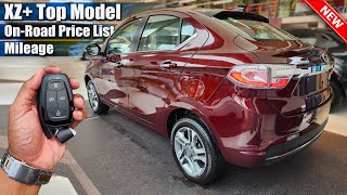 Tata Tigor 2024 XZ Top Model On Road Price List Mileage Features [upl. by Dyun990]