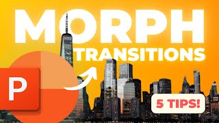 5 Best Morph Transitions in PowerPoint 2023 🔥  Easy StepbyStep Tutorial [upl. by Emia]