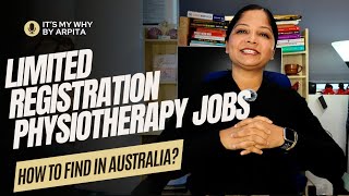 How To Find Jobs For Physiotherapists on AHPRA Limited Registration In Australia [upl. by Oralle]