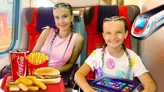 VLOG 24 ORE in TRENO 🚂 PARTIAMO per il TOUR •Ep 1• [upl. by Aerdnak]