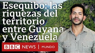 Las riquezas del Esequibo el territorio disputado por Guyana y Venezuela desde hace casi dos siglos [upl. by Assirem]