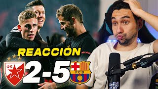 REACCIONES DE UN HINCHA al Estrella Roja vs Barcelona 25 VAN SOBRADOS  ByDiegoX10 [upl. by Otcefrep]