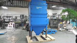 Donaldson Torit Model UMA 250 self cleaning dust collector [upl. by Annhoj951]