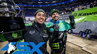 Supercross Round 7 450SX Highlights  Minneapolis MN US Bank Stadium  Feb 19 2022 [upl. by Lenssen988]