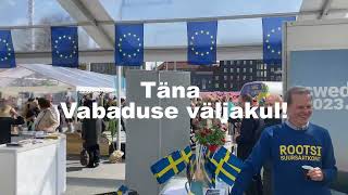 EUROOPA päev ja RoheFest 9 mail Vabaduse väljakul [upl. by Teiv]