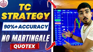 Powerful Strategy For Binary Trading  TC STRATEGY  QUOTEX LIVE TRADING [upl. by Hinkle]