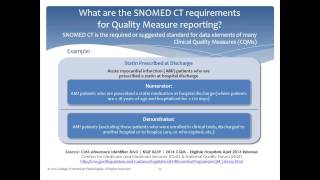 Understanding SNOMED CT® The clinical terminology required for Meaningful Use [upl. by Stag]