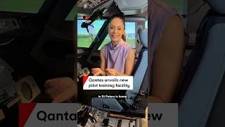 Qantas unveils brand new pilot training facility in Sydney 7NEWS [upl. by Arykahs]