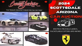 BarrettJackson 2024 Car Auction In Scottsdale Arizona [upl. by Atirac]