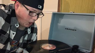 Reviewing The Crosley Cruiser Plus Portable Turntable Record Player wow recordplayer vinyl wtf [upl. by Irahcaz]