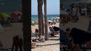 🇪🇸Valencia Villajoyosa Mallaeta Beach Spain Dream Holiday [upl. by Ognimod875]