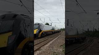 Grand Central 180105  Retford 250922 grandcentral class180 retford railway station train [upl. by Laflam]