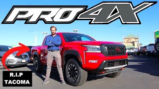 2024 Nissan Frontier PRO4X Way Better Than A Toyota Tacoma TURD PRO [upl. by Eenad634]