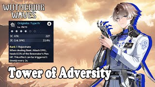 F2P Xiangli Yao  Level 70 3 Star Weapon Originite Type IV Tower of Adversity  Wuthering Waves [upl. by Elokcin]