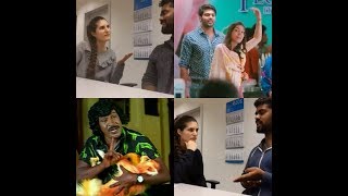 Dubsmash  Tamil  Raja Rani Arya Nazriya  Brother scene  Nagaram Vadivelu aunty comedy scene [upl. by Bowen]