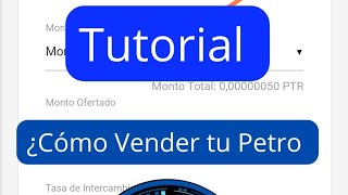 ¿Cómo cambiar el Petro a Bolívares ¿Cómo cambiar mi medio Petro Monedero Patria Intercambio [upl. by Aerdnod]