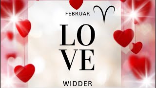 Widder ♈️ Februar 2024  LIEBESLEGUNG ❤️🥰 [upl. by Novled]