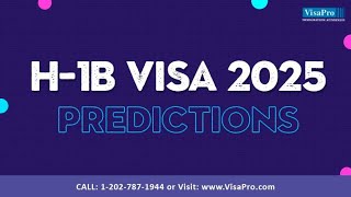 H1B Cap 2025 Prediction What Are Your Chances of Winning H1B Lottery [upl. by Eirameinna]