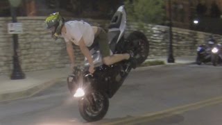 Extreme Motorcycle Stunts  Tricks Street Biker Rides Wheelies  Rolling Stoppies On Stunt Bike [upl. by Branden898]