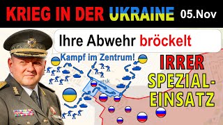 05NOVEMBER AUSGEBRANNT UND VERJAGT  Russen erleiden SCHWEREN RÜCKSCHLAG  UkraineKrieg [upl. by Adiazteb]