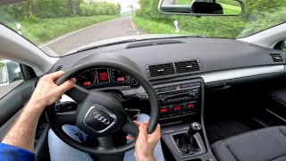 2005 Audi A4 B7 16  102 HP POV Test Drive [upl. by Costanzia]