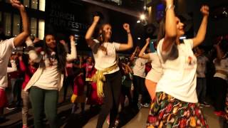 ZFFDaily 2014 Indian Dance Flashmob in Zurich [upl. by Nysilla224]