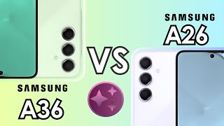 Samsung Galaxy A36 5G VS A26 5G Ultimate Comparision samsung a26 a36 leak comparison allah [upl. by Duffie113]