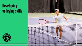 How to Develop Volleying Skills  USTA Coaching [upl. by Dulcine]