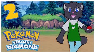 Pokemon Brilliant Diamond  Episode 2  Eternaly Greatful [upl. by Asilrac]