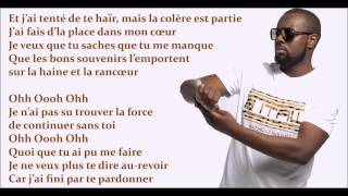 Maitre Gims  Je te pardonne Lyrics Paroles [upl. by Liatris]