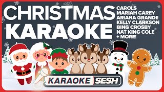 Classic Christmas Songs Medley Karaoke with lyrics [upl. by Lovmilla]