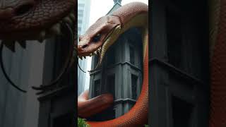 Huge snake aiart watersnake viralshorts samp snakevideo snakebus nature wow [upl. by Hildegarde]