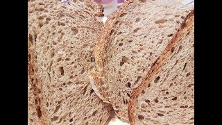 Pane integrale con lievito madre [upl. by Nadirehs]