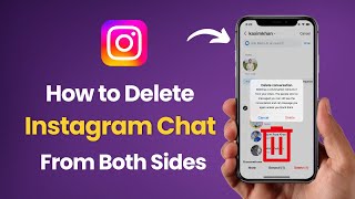 How to Delete Instagram Messages From Both Sides  New Update 2024 [upl. by Niryt]