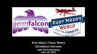 Rudy Maxas World Germfalcon Interview with CEO Mo Kreitenberg [upl. by Alag355]