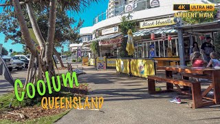 Coolum Sunshine Coast Queensland  4K Ambient Walk [upl. by Lydell]