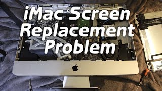 iMac Replacement Display Connector Problem [upl. by Rodriguez]