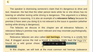 Philosophy 102  Week 7  Chapter 6 Relevance Red Herring Fallacies [upl. by Caty94]