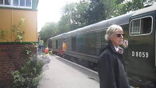 Watercress Line Diesel Gala  15072023 Part 3 [upl. by Kwan]