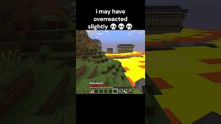 slight overreaction minecraft physicsmod funny funnyshorts [upl. by Chane326]