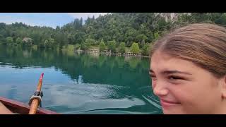 more rowing in lake bled [upl. by Shifrah]