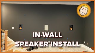 Home Theater PlanningOverview  Klipsch R5800 W II InWall Speaker Install [upl. by Stanfield]