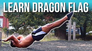 How to Dragon Flag On the Floor  5 AMAZING Tips  Calisthenics [upl. by Nojed]