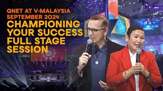 QNET at VMalaysia September 2024  Championing Your Success  Full Stage Session [upl. by Hosea13]