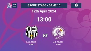 Futsal 2024  Women  GROUP STAGE  GAME 15  CSS REIMS vs AS TOLOSA [upl. by Nadler]